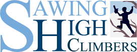 Sawing High Climbers Logo
